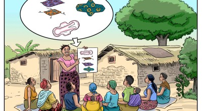 Reusable pad demonstration