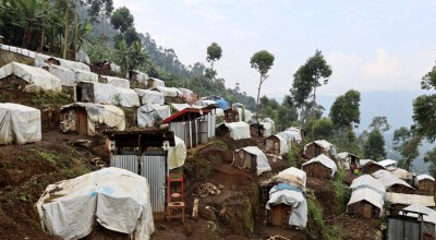 An IDP camp in DRC. Photo Concern Worldwide.