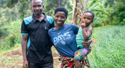 Family in Rwanda