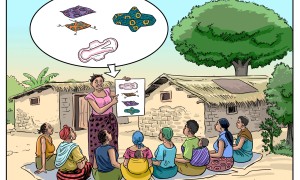 Reusable pad demonstration