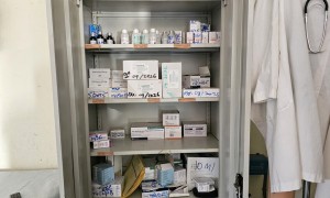 Medicine in a stabilization centre, Northern Bahr el-Ghazal State. Photo: Eugene Ikua/Concern Worldwide