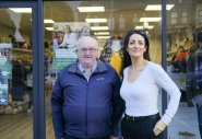 Antrim Road shop volunteers Rodney Maxwell and Rose Skillen. Photo: Darren Vaughan