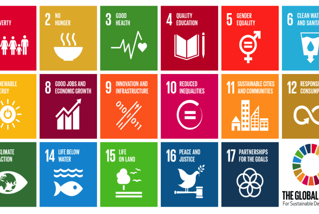 Sustainable development goals image.