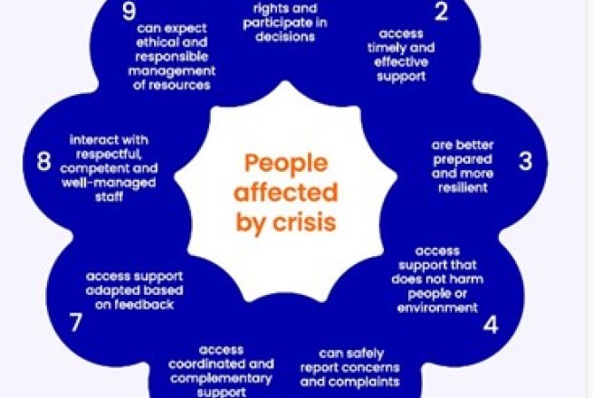 Core Humanitarian Standard flower