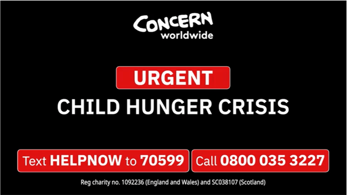 Child Hunger Crisis Appeal